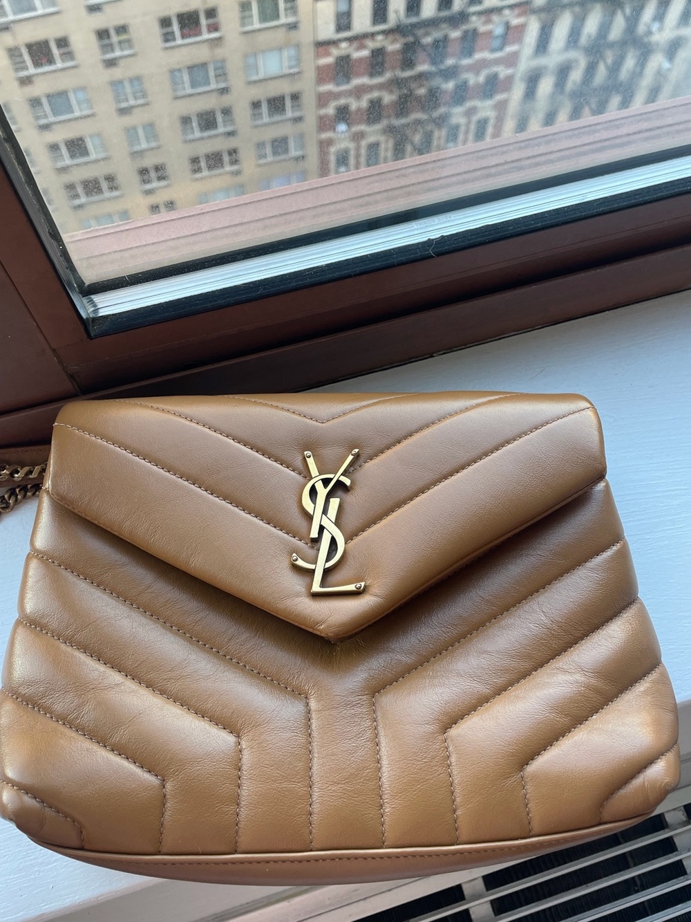 Saint Laurent Quilted Leather Shoulder Bag - Picture 12 of 12